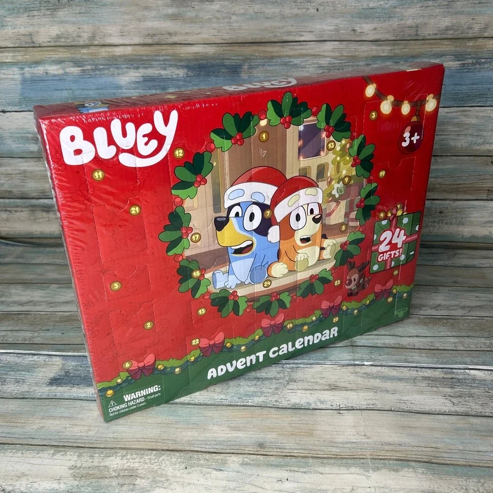 Bluey Advent Calendar 2025 Christmas Toy Figures